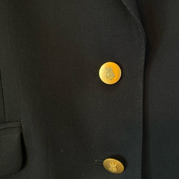 Navy Blue Preppy Blazer - Picture 2 of 4